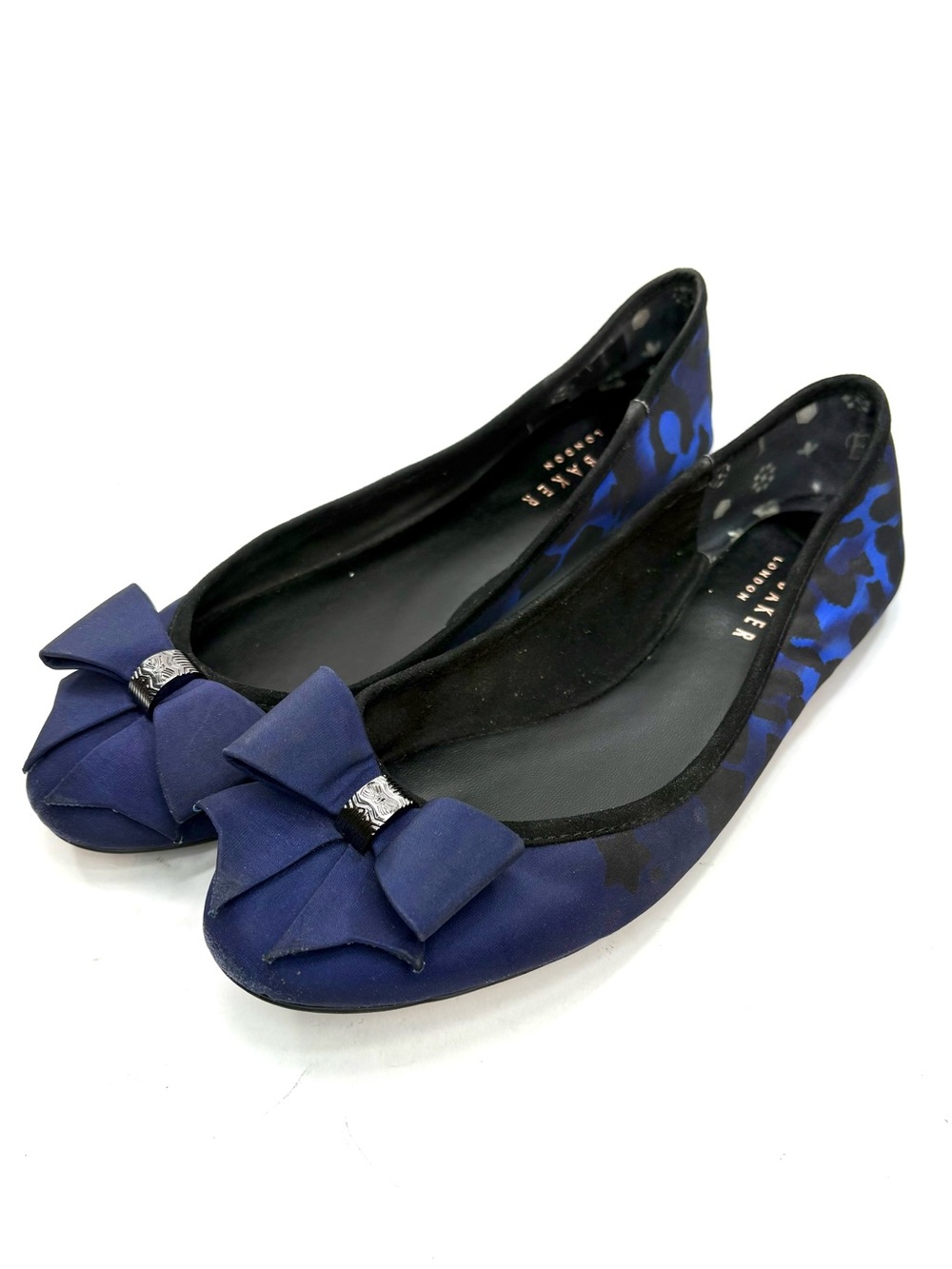 Ted Baker Blue Textile Flats | 9.5